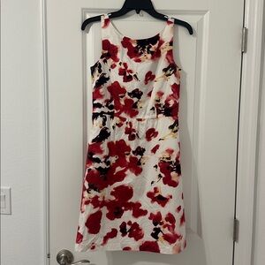Ann Taylor Multicolor Floral Dress
